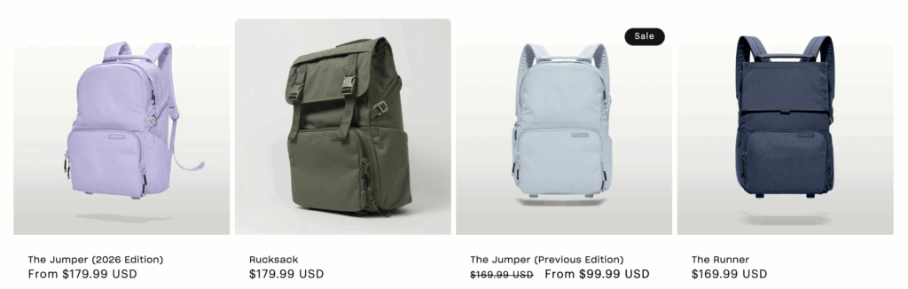 4 Brevite Camera Bags for photographers